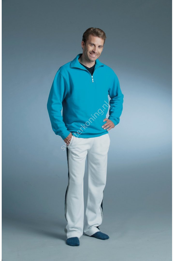 Unimodel Sweater met korte rits (LEM3231) - lem3231